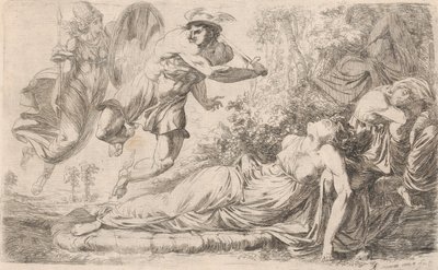 فرساوس والنوم ميدوسا ، 1774. بواسطة الكسندر رانسيمان