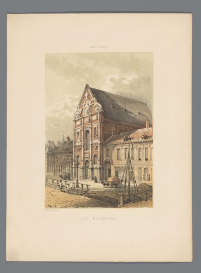 الكنيسة الأوغسطينية في ماستريخت ليه أوغستين (العنوان على الكائن) Monuments de Maastricht (عنوان السلسلة) بواسطة الكسندر شيبكنز