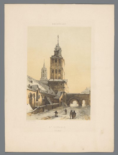 بازيليك القديس سيرفاتيوس في ماستريخت St Servais (Côté Nord) (العنوان على الكائن) Monuments de Maastricht (عنوان السلسلة) بواسطة الكسندر شيبكنز