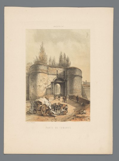 بوابة Tongerse في ماستريخت Porte de Tongres (العنوان على الكائن) Monuments de Maastricht (عنوان السلسلة) بواسطة الكسندر شيبكنز