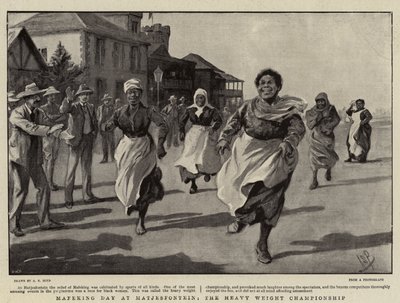 يوم Mafeking في Matjesfontein ، بطولة الوزن الثقيل بواسطة Alexander Stuart Boyd