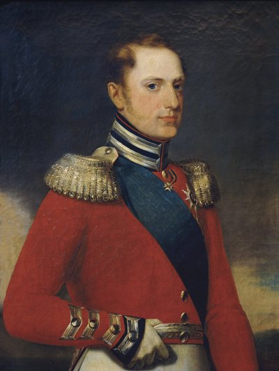 صورة للإمبراطور نيكولاس الأول ، 1829 بواسطة Alexander Vasilyevich Polyakov