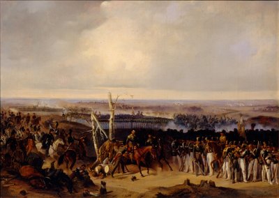 فوج Izmailovsky في معركة Borodino 1812 ، 1840s بواسطة ألكسندر فون كوتزيبو
