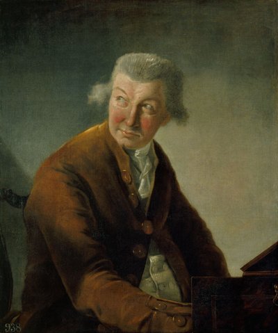 صورة لكارل فريدريش أبيل 1723-1787 بواسطة الكسندر أوغست روبينو