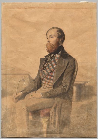 صورة لألفريد دي موسيت (1810-1857) بواسطة الكسندر بيدا