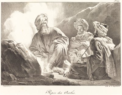 باقي العرب بواسطة Alexandre Evariste Fragonard