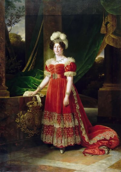 صورة ماري تيريز من فرنسا 1778-1851 بواسطة الكسندر فرانسوا كامينيد