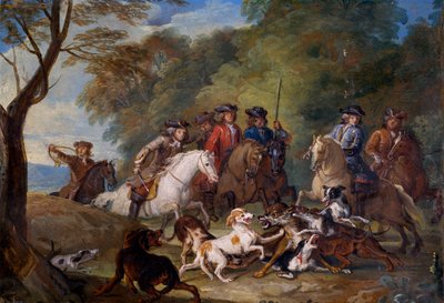 Study for The Wolf Hunt بواسطة الكسندر فرانسوا ديسبورتس