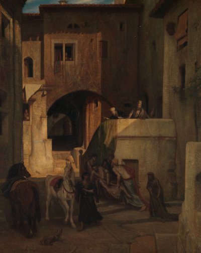 السامري الصالح بحلول عام 1853. بواسطة الكسندر جابرييل ديكامبس