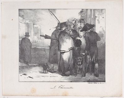 الترمومتر 1823. بواسطة الكسندر جابرييل ديكامبس