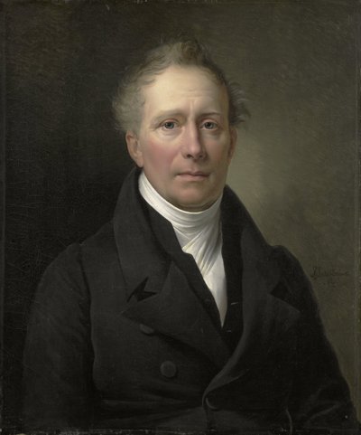 دانيال فرانسيس شاس (1772-1848) ، عضو مجلس التجارة والمستعمرات 1814-1820 بواسطة الكسندر جان دوبوا دراونيت (بتوقيع الفنان)