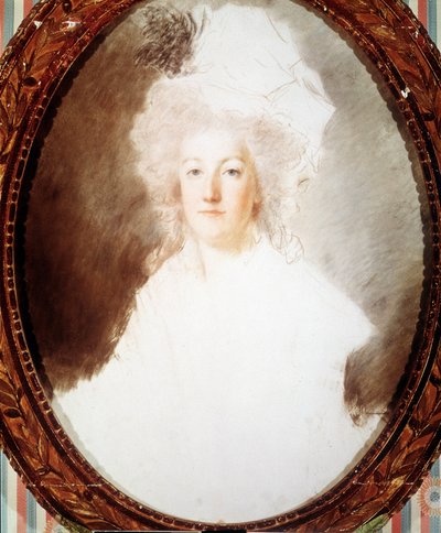 صورة لماري أنطوانيت (1755-1793) ، أرشيدوقة النمسا وملكة فرنسا - رسم غير مكتمل لكوتشارسكي ، متحف فرساي بواسطة الكسندر كوتشارسكي