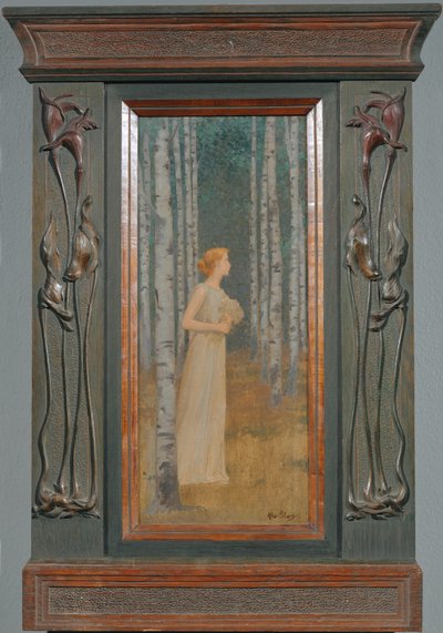 امرأة تمر (لوحة على قماش) بواسطة الكسندر سيون