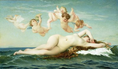 ولادة فينوس ، c.1865-69 بواسطة Alexandre and Jourdan Cabanel