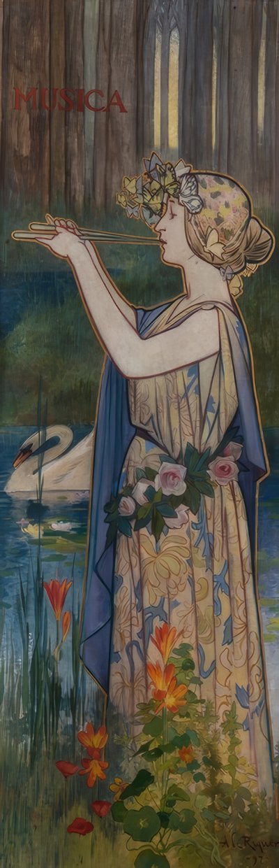 رمزية الموسيقى بواسطة ألكسندر دي ريكير