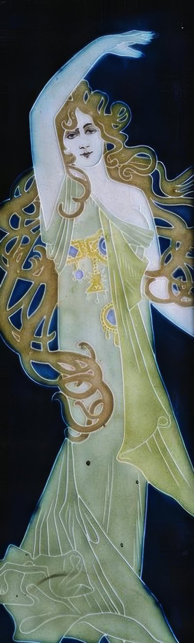 مينا حديثة. التفاصيل شخصية الأنثى. بواسطة ألكسندر دي ريكير