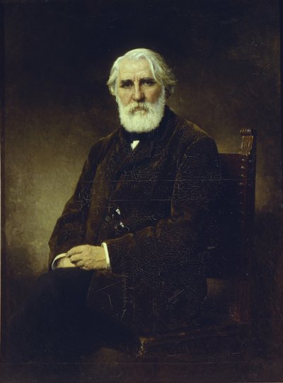صورة للمؤلف إيفان س. تورجينيف 1818-1883 ، 1875 بواسطة أليكسي أليكسييفيتش هارلاموف