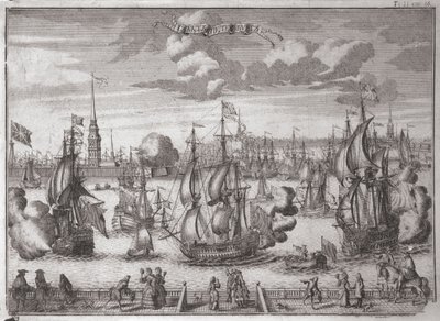 منظر لسانت بطرسبرغ ، 1727 بواسطة أليكسي فيودوروفيتش زوبوف