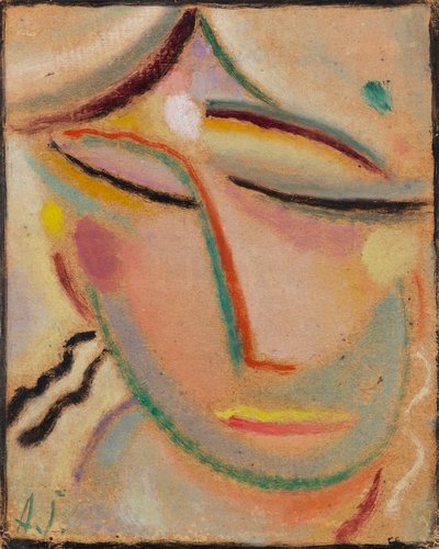 رأس صغير ، ج. 1922. بواسطة أليكسي جافلينسكي من