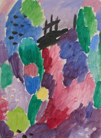 ريد باث ، سانت بريكس ، 1915. بواسطة Alexej von Jawlensky