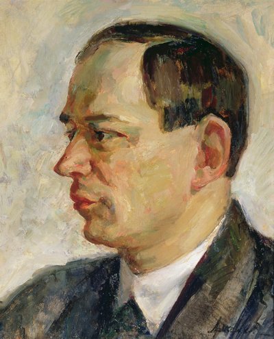 بورتريه فيساريون شبالين (1902-1963) 1933 (زيت على قماش) بواسطة أليكسي نيكولايفيتش أرزينكوف