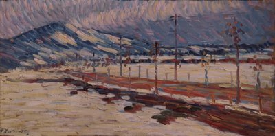 جسر بواسطة Alexej von Jawlensky