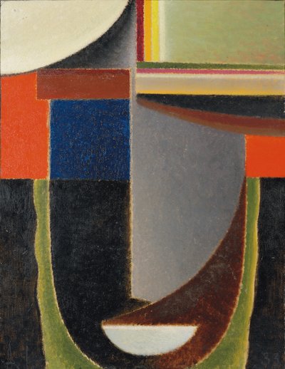 رئيس الملخص: Andante؛ رأس الملخص: Andante، 1933 بواسطة Alexej von Jawlensky
