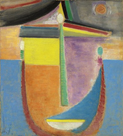 رأس الملخص: تكوين ، 1924 بواسطة Alexej von Jawlensky