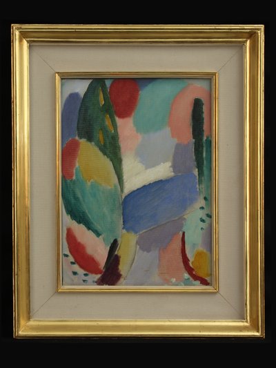 بلو ستريت ، 1916 بواسطة Alexej von Jawlensky