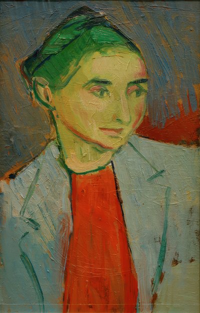 فتاة لاتفية بواسطة Alexej von Jawlensky