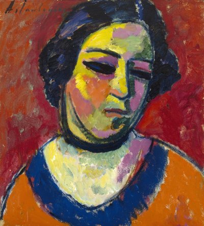 صورة لامرأة بواسطة Alexej von Jawlensky
