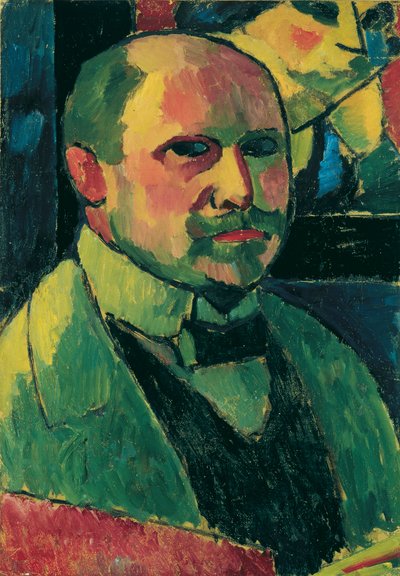 تصوير شخصي بواسطة Alexej von Jawlensky