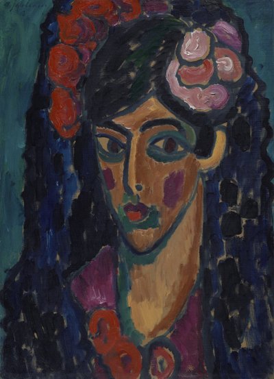 الأسبانية بواسطة Alexej von Jawlensky