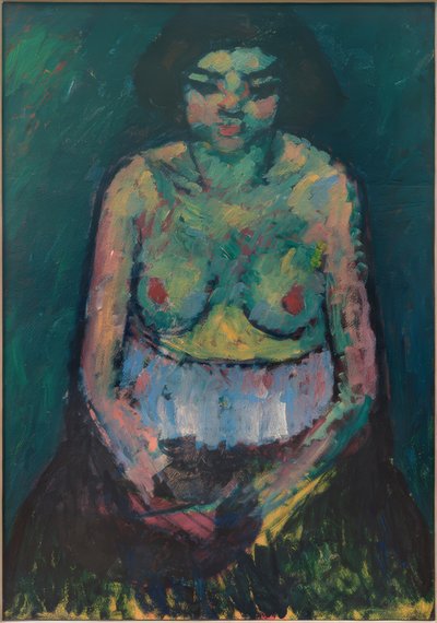 Weiblicher Halbakt بواسطة Alexej von Jawlensky
