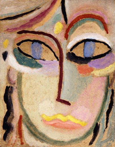 رأس المرأة ، ج .1922 بواسطة Alexej von Jawlensky