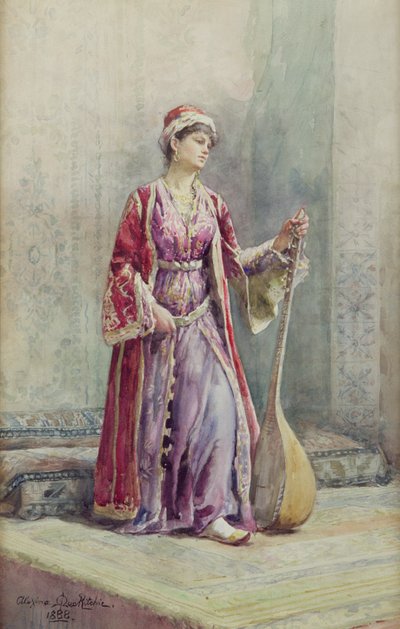 موسيقي حريم ، 1888 بواسطة Alexina MacRitchie