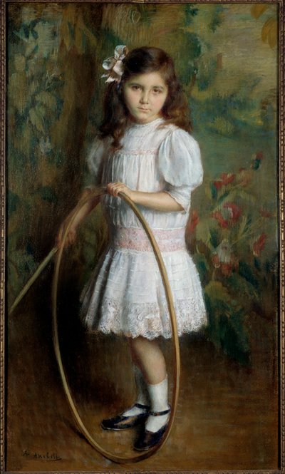 ابنة الفنان في الطوق لوحة أليكسيس أكسيليت (1860-1931) 1909 أنجرس ، متحف الفنون الجميلة - ابنة الفنان مع طوق. لوحة أليكسيس أكسيليت (1860-1931) بواسطة الكسيس أكسيليت
