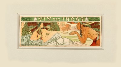 نبيذ الإنكا 1897. بواسطة ألفونس ماري موتشا