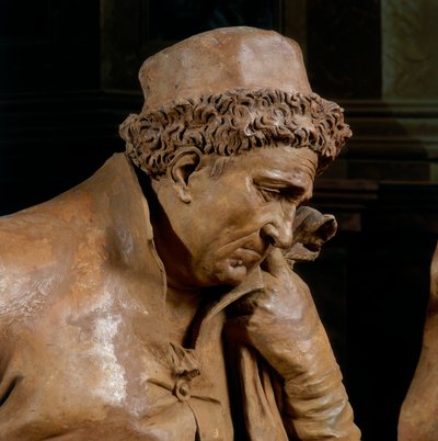 جوزيف الرامي ، تفاصيل مراثي السيد المسيح ، في كنيسة الطوباوي Aldrovandi (الطين) بواسطة ألفونسو لومباردي