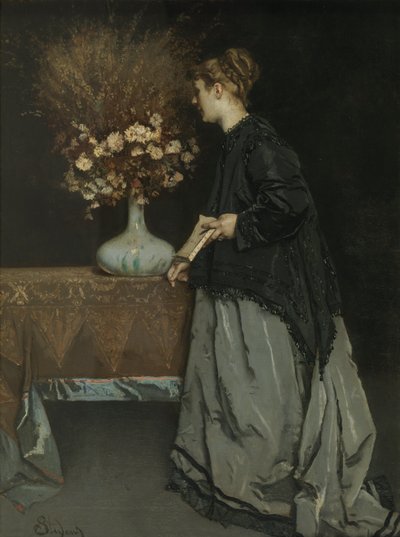 زهور الخريف بواسطة Alfred Emile Stevens