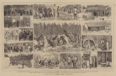 رحلة مع جامعي الهيب بواسطة Alfred Chantrey Corbould