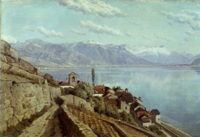 قرية سان سافورين بواسطة ألفريد تشافانيس