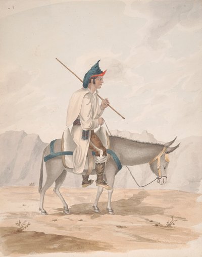 جراند كناري مان على حمار بواسطة Alfred Diston