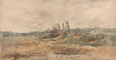 المناظر الطبيعية للنهر بواسطة Alfred Downing Fripp