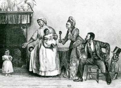 زيارة العمة كلوي 1877 بواسطة ألفريد إدوارد إمسلي