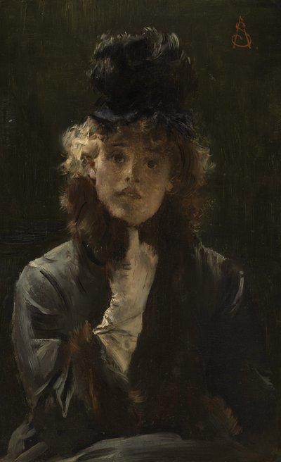 أبو الهول الباريسي ، 1880 بواسطة Alfred Emile Stevens