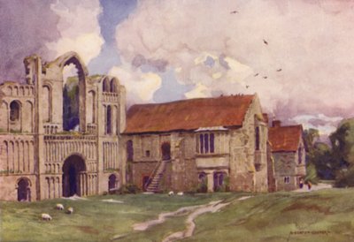 Castleacre Priory ، نورفولك بواسطة ألفريد هيتون كوبر