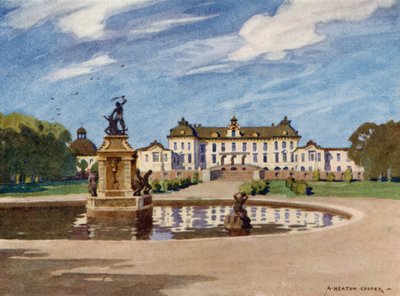قصر Drottningholm ، ستوكهولم بواسطة ألفريد هيتون كوبر