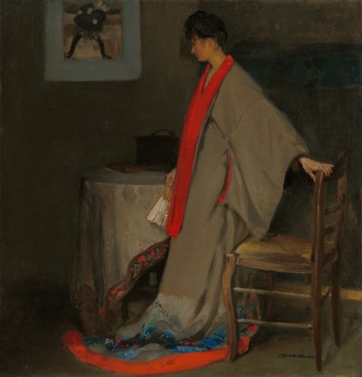 شابة في الكيمونو ، ح. 1901. بواسطة ألفريد هنري ميسون
