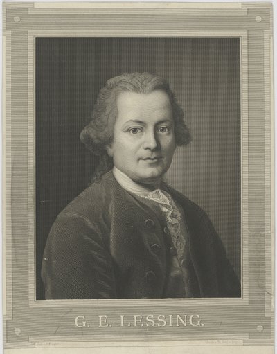 صورة لغوتهولد إفرايم ليسينغ 1729-1781 ، ج. 1840. بواسطة الفريد كراوفسي